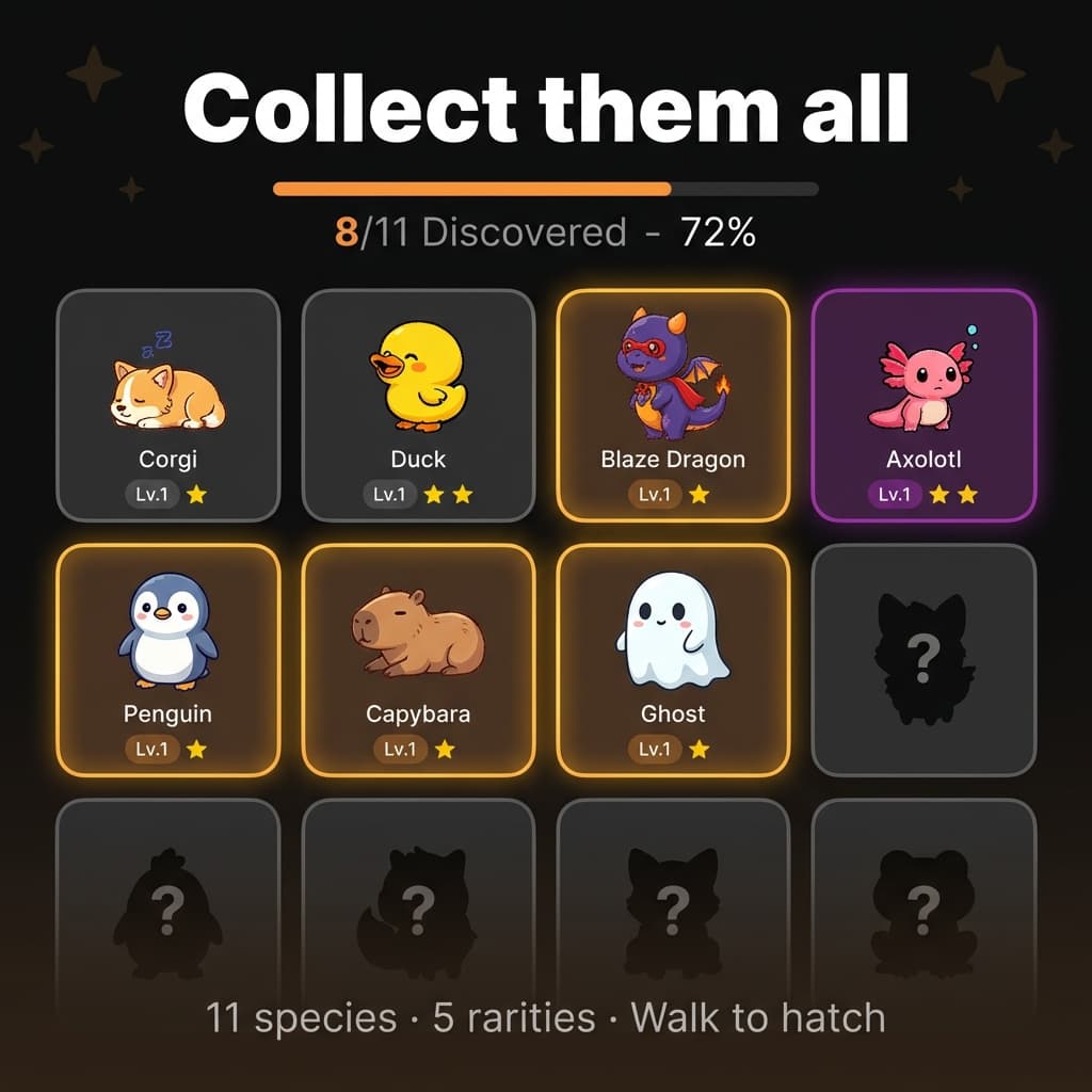 Stride pet collection with custom companion context